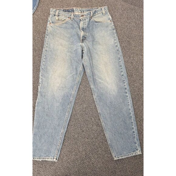 Vintage Levi's 550 Orange Tab Jeans Mens 34x30 Relaxed Tapered Fit USA Made - Picture 2 of 5